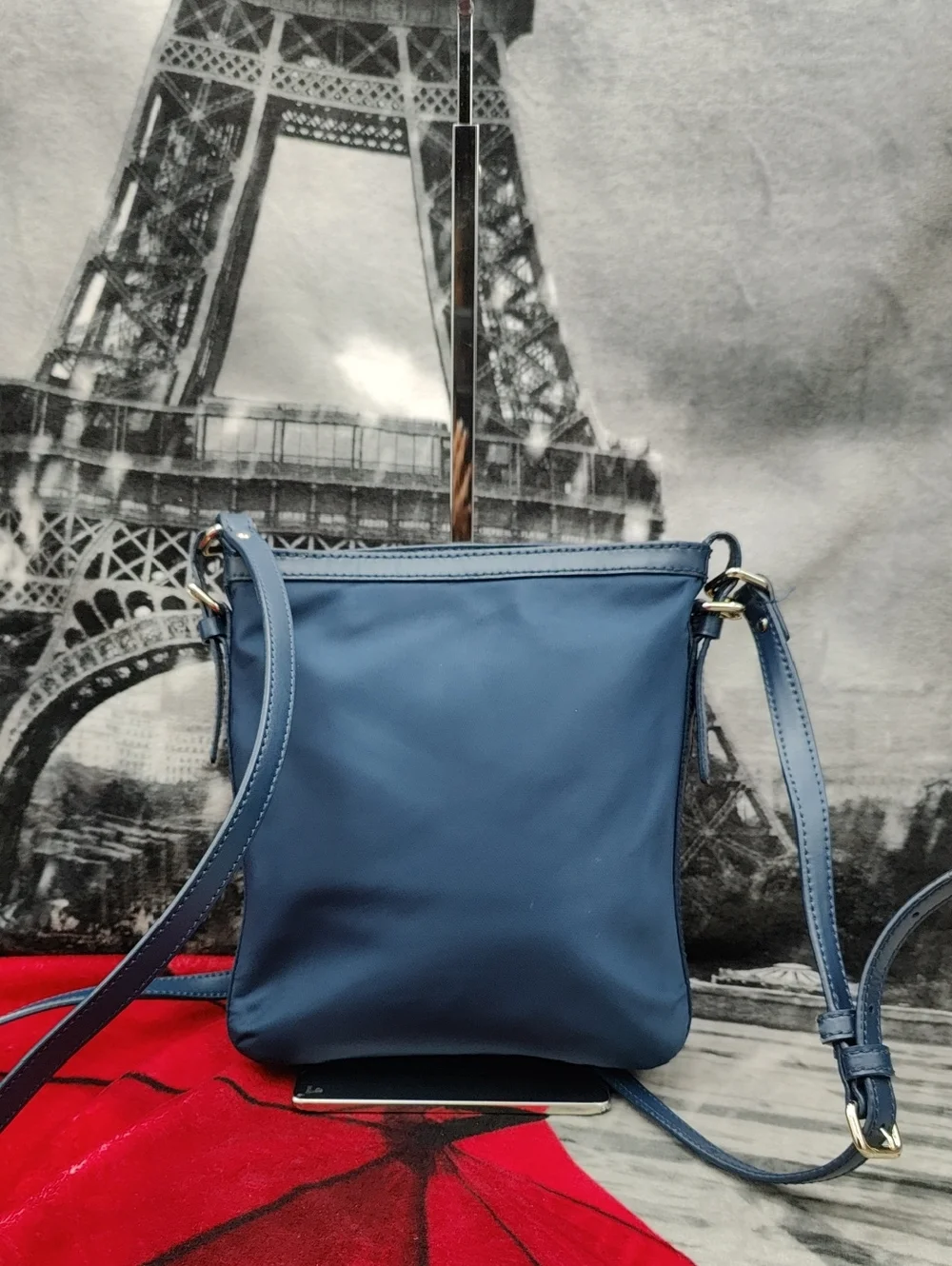Kate Spade Leather Trim Crossbody